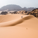 The Sahara desert in western Libya